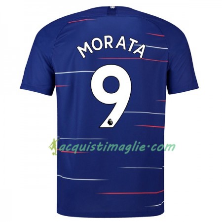 Divisa di Calcio Chelsea Morata 9 Prima 2018/2019